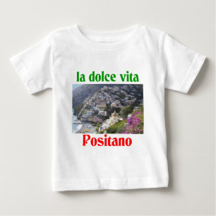 T-shirt Pour Bébé Positano Italie
