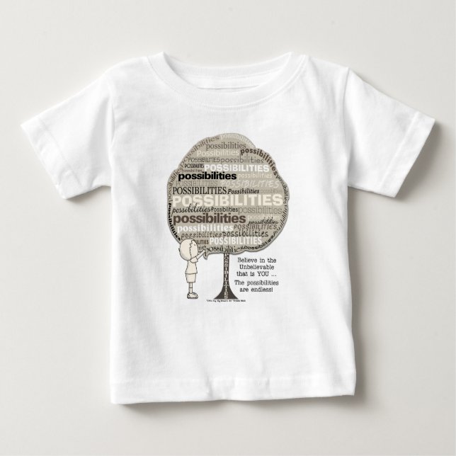 T-shirt Pour Bébé Possibilités illimitées (Devant)