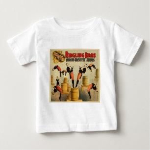 T-shirt Pour Bébé Poster vintage Circus Sideshow