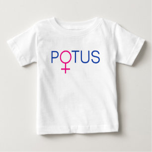 T-SHIRT POUR BÉBÉ "POTUS" (PRÉSIDENT DES ÉTATS-UNIS)
