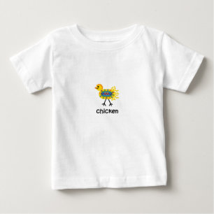 T-shirt Pour Bébé Poulet