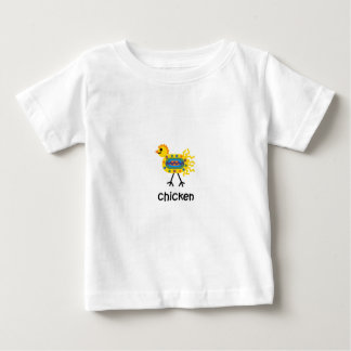 T-shirt Pour Bébé Poulet