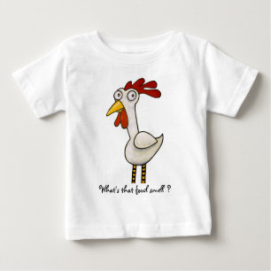 T-shirt Pour Bébé Poulet drôle