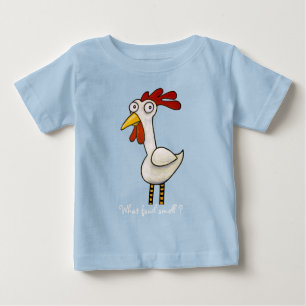 T-shirt Pour Bébé Poulet drôle
