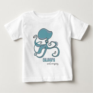 T-shirt Pour Bébé Poulpe - enfants du surf Cie. de Calavera