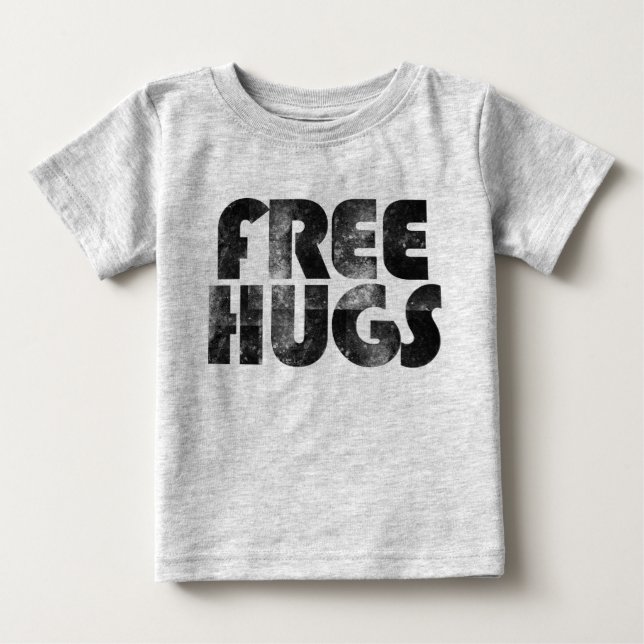 T-shirt Pour Bébé Poumons libres (Devant)