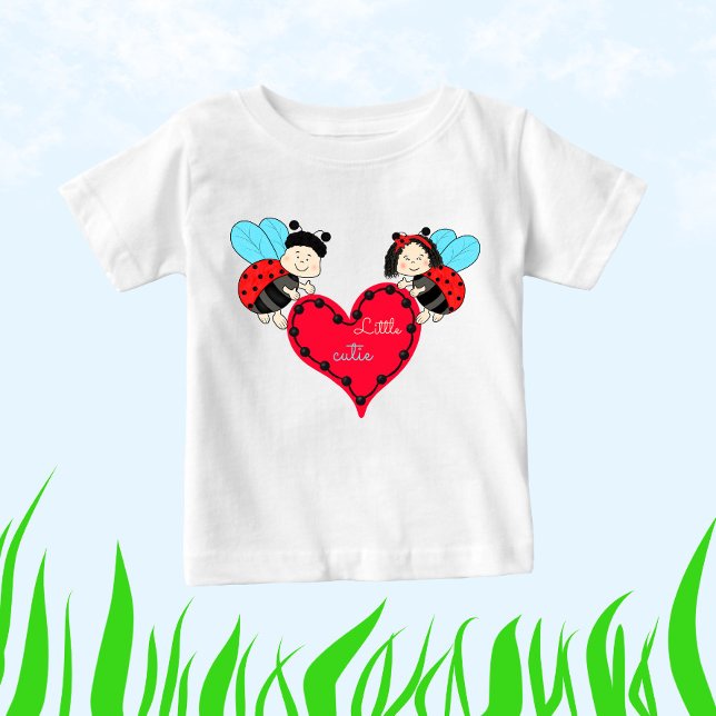 T-shirt Pour Bébé Poumons rouges (Créateur téléchargé)