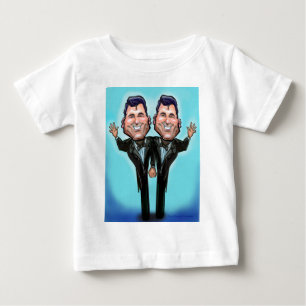 T-shirt Pour Bébé Poupées de gâteau Mariage gay