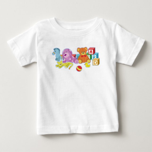 T-shirt Pour Bébé Poupées mignonnes (Devant)