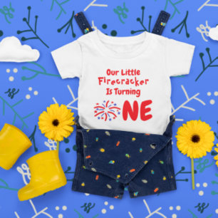 T-shirt pour bébé pour le 1er anniversaire de Litt