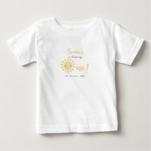 T-shirt pour bébé pour le 1er anniversaire de Peti