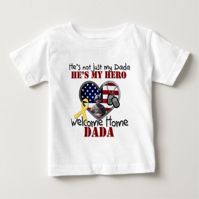 T-shirt Pour Bébé Pour les amis de la famille (Devant)