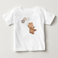 T-Shirt pour bébé pour son 1er anniversaire avec u
