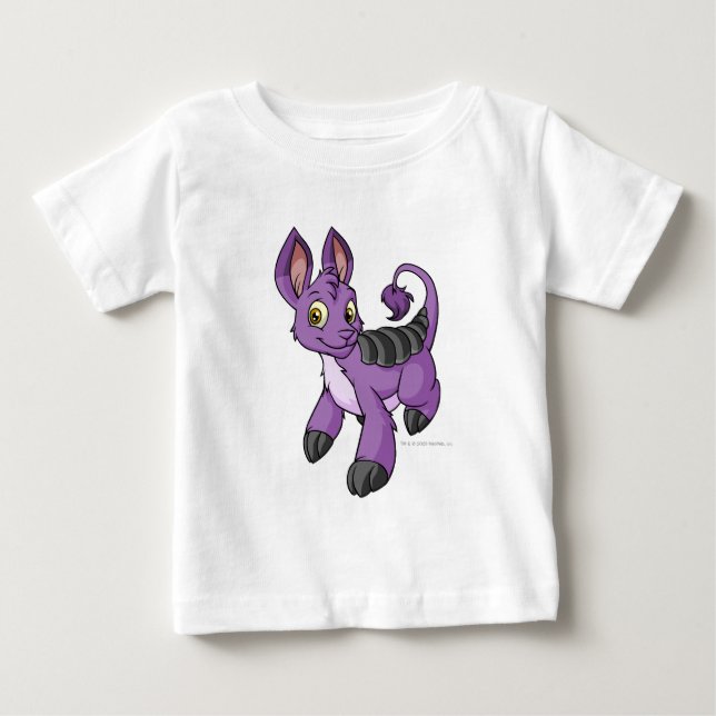 T-shirt Pour Bébé Pourpre de Bori (Devant)