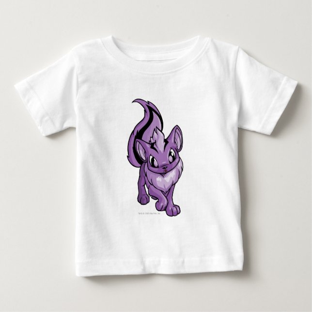 T-shirt Pour Bébé Pourpre de Xweetok (Devant)