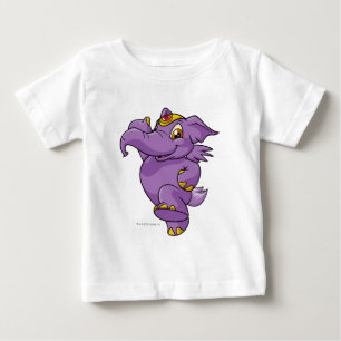 T-shirt Pour Bébé Pourpre d'Elephante