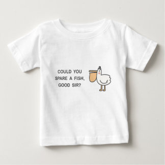 T-shirt Pour Bébé Pourriez-vous épargner un poisson, bon monsieur ?