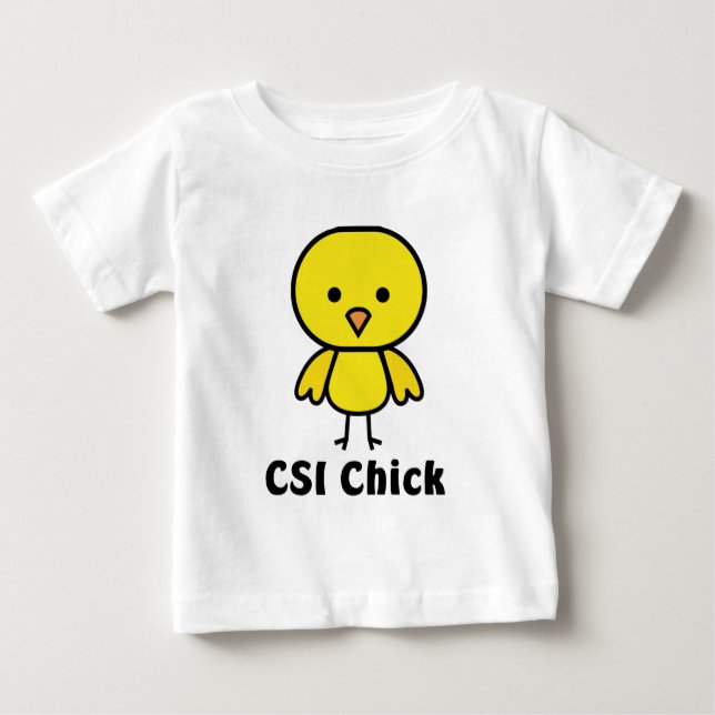 T-shirt Pour Bébé Poussin de CSI (Devant)