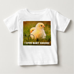 T-shirt Pour Bébé Poussins
