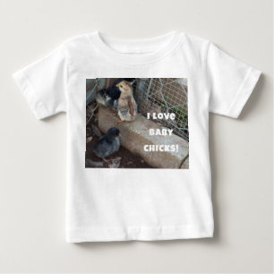 T-shirt Pour Bébé Poussins