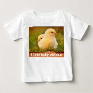 T-shirt Pour Bébé Poussins