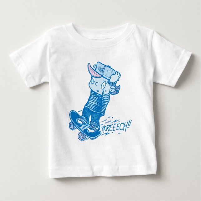 T-shirt Pour Bébé Powerslide ! (Devant)