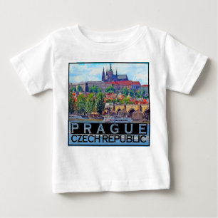 T-shirt Pour Bébé Prague
