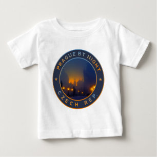 T-shirt Pour Bébé Praha par nuit