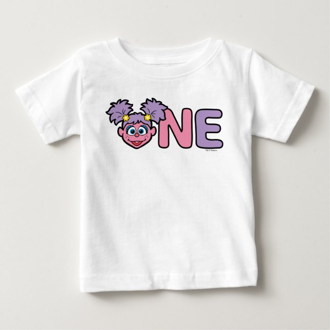 T-shirt Pour Bébé Premier anniversaire d'Abby Cadabby (Devant)