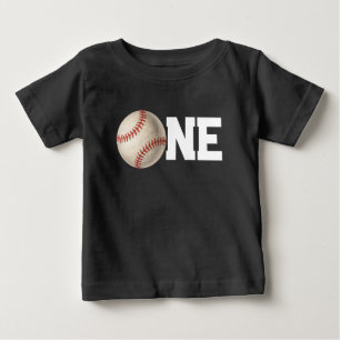 T-shirt Pour Bébé Premier anniversaire de baseball d'un an