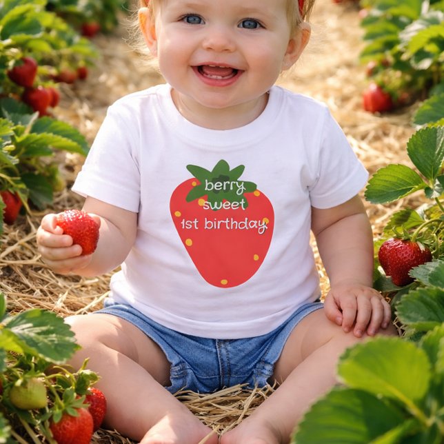 T-shirt Pour Bébé Premier anniversaire de Berry (Créateur téléchargé)