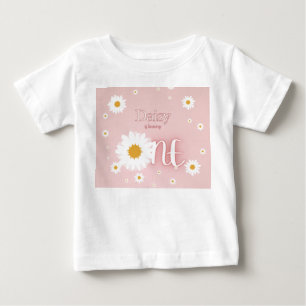 T-shirt Pour Bébé Premier anniversaire de Daisy