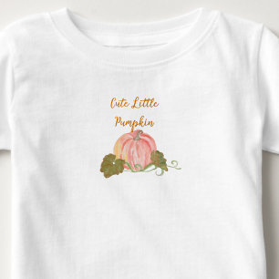 T-shirt Pour Bébé Premier anniversaire de la petite citrouille