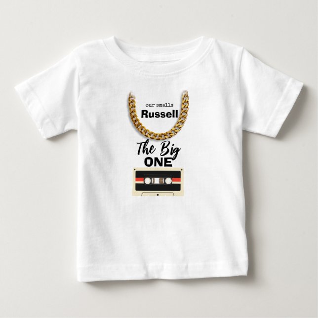 T-shirt Pour Bébé Premier Anniversaire du Notorious One (Devant)
