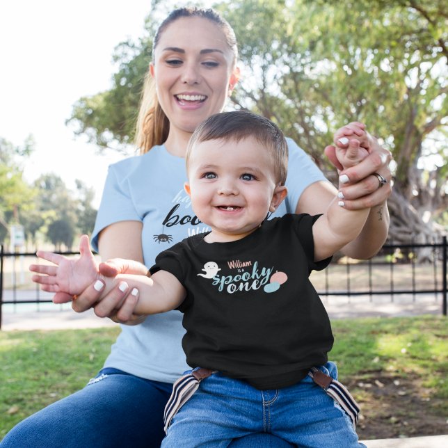 T-shirt Pour Bébé Premier anniversaire d'un garçon éffrayant (Créateur téléchargé)