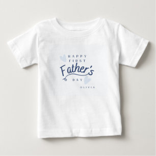 T-shirt Pour Bébé Premier cadeau de la fête des Pères de bébé - Pers