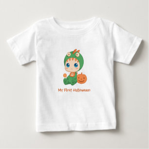 T-shirt Pour Bébé Premier Costume Dinosaure Halloween mignon bébé Dr