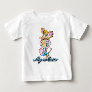 T-shirt Pour Bébé Premier T-shirt de Pâques du bébé avec la petit