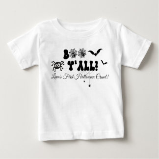 T-shirt Pour Bébé Première coupe d'Halloween personnalisée !