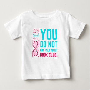 T-shirt Pour Bébé Première phrase comique du club de lecture