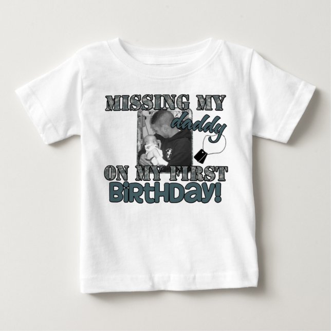 T-shirt Pour Bébé Première pièce en t de l'anniversaire de Jen ! (Devant)