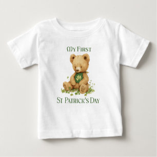 T-shirt Pour Bébé Première Saint Patrick