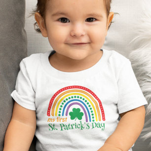 T-shirt Pour Bébé Première Saint Patrick
