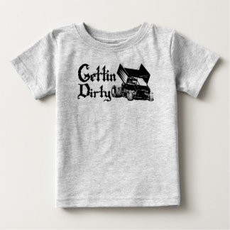 T-shirt Pour Bébé Prendre la voiture sale de sprint
