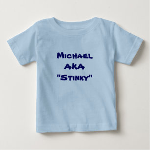 T-shirt Pour Bébé Prenez garde de la pièce en t de couche-culotte