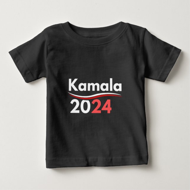 T-shirt Pour Bébé president kamala harris, president harris (Devant)