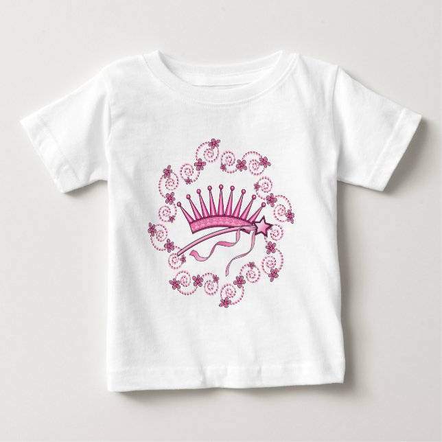 T-shirt Pour Bébé Pretty (Devant)