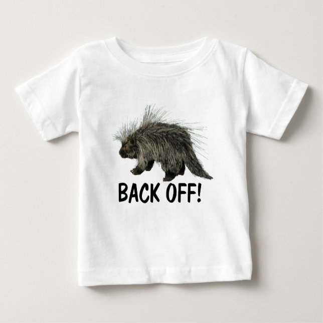 T-shirt Pour Bébé Prickly Porky (Devant)