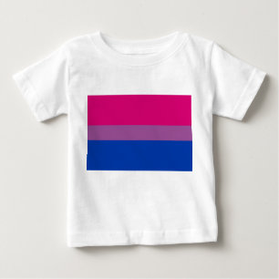 T-shirt Pour Bébé Pride bisexuelle (Bi Drapeau)
