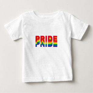 T-shirt Pour Bébé Pride lgbt lgbtq queer gay couleurs arc-en-ciel co